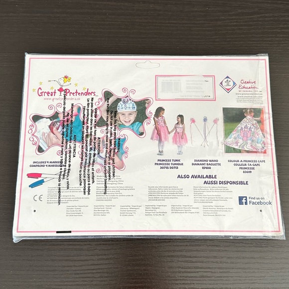 Color-a-Crown Princess Tiara - Picture 3 of 3